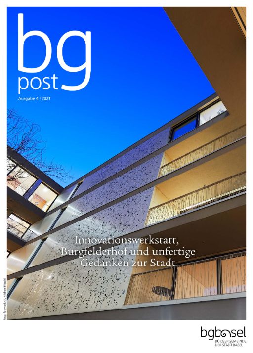 Cover bg-post 157 vom Dezember 2021