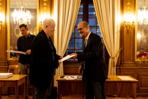 Bürgerbriefübergabe im Stadthaus Basel