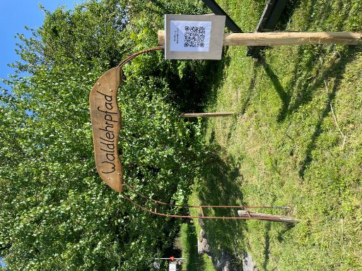 Eingang Waldlehrpfad auf dem Forstwerkhof