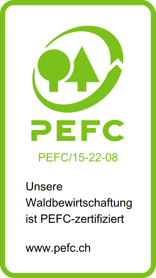 100% PEFC-Label