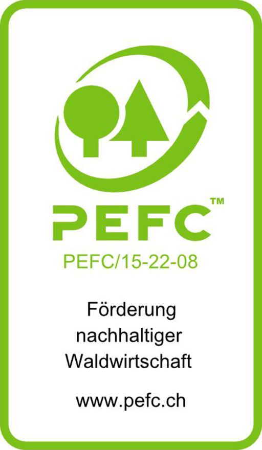 100% PEFC-Label